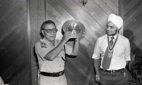 THE MOST SPIRITED POLICEMAN AWARD