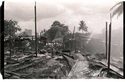KEBAKARAN DI KAMPUNG BARU