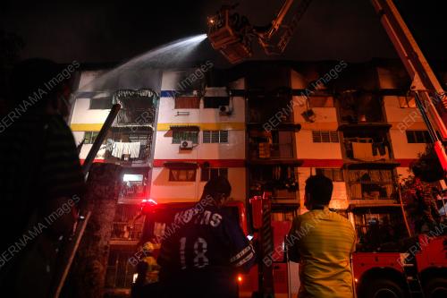 KES KEBAKARAN DI FLAT SRI JOHOR