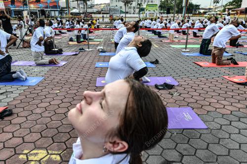 HARI YOGA SEDUNIA KE-10