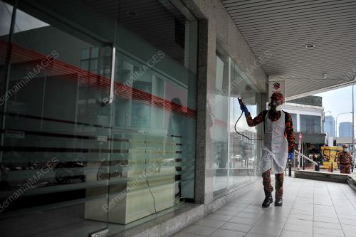 OPERASI SANITASI AWAM C19 SEKITAR KAWASAN JALAN BANGSAR