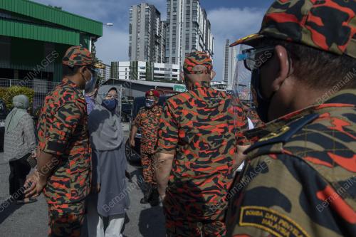 KERJA KERJA SANITASI PASAR BORONG SELANGOR