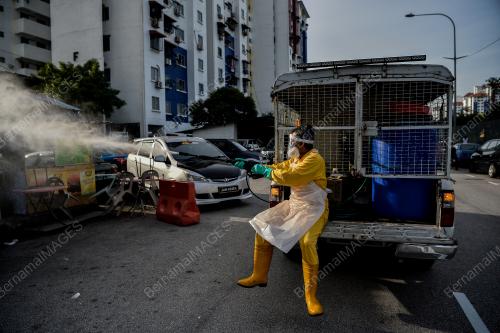 OPERASI SANITASI AWAM C19 SEKITAR PANTAI DALAM