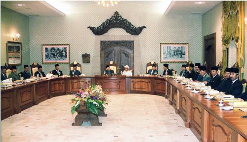 MESYUARAT MAJLIS RAJA-RAJA