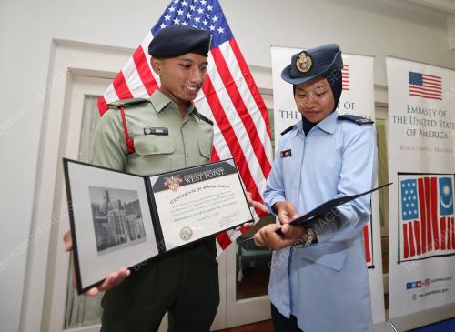 KADET MALAYSIA KE AKADEMI TENTERA AS