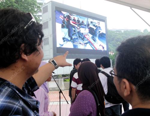 PELANCARAN SKRIN LED DATARAN MERDEKA