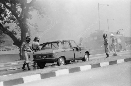 KERETA TERBAKAR