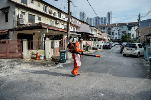 OPERASI SANITASI AWAM C19 SEKITAR KAWASAN SEGAMBUT