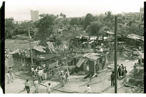 KEBAKARAN DI KAMPUNG BARU