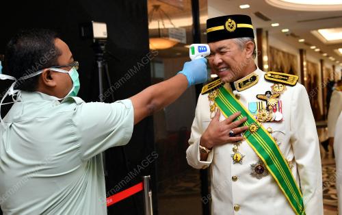 ISTIADAT PEMBUKAAN MESYUARAT PENGGAL KETIGA MAJLIS PARLIMEN KE-14