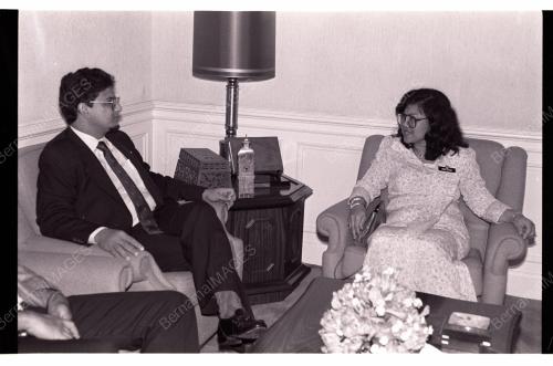 TRINIDAD MINISTER CALLS ON RAFIDAH