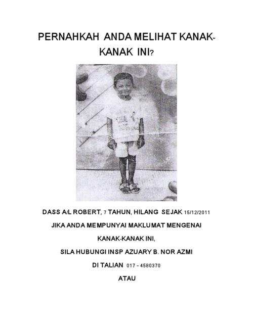 BUDAK HILANG