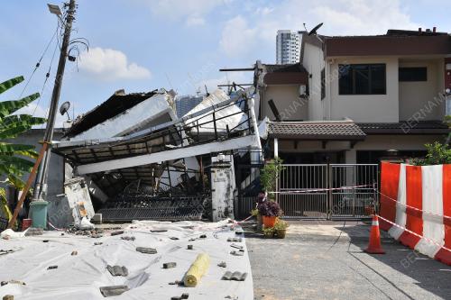KEJADIAN PERGERAKAN TEMBOK PENAHAN