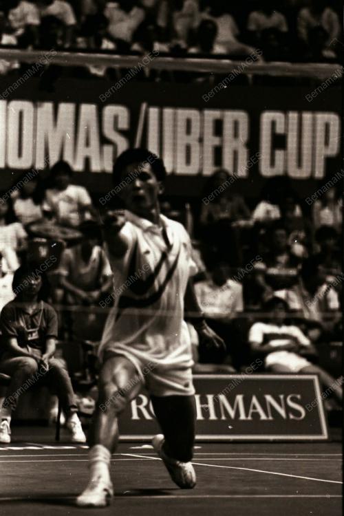 PERTANDINGAN AKHIR THOMAS BADMINTON MALAYSIA INDONESIA