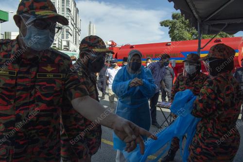 KERJA KERJA SANITASI PASAR BORONG SELANGOR