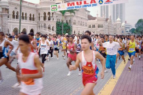 PESERTA LARIAN KUALA LUMPUR