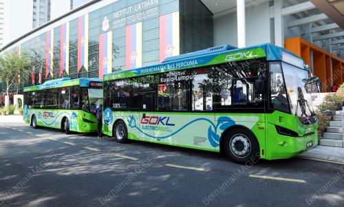 PERASMIAN BAS MINI GOKL DAN LALUAN BAHARU