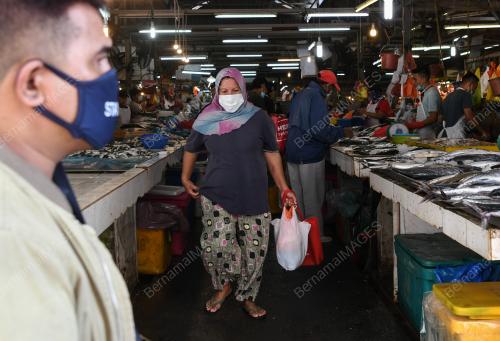 TINJAUAN DI PASAR BORONG