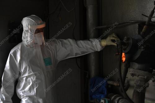 PROSES PEMBAKARAN MAYAT COVID-19