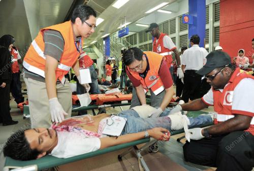 LATIHAN PELAN TINDAKAN KECEMASAN (ERP) PRASARANA