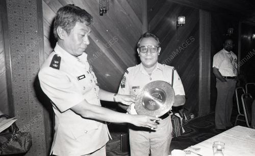 THE MOST SPIRITED POLICEMAN AWARD