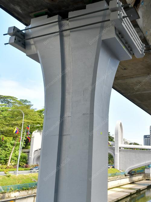 STRUKTUR JEJAMBAT LRT