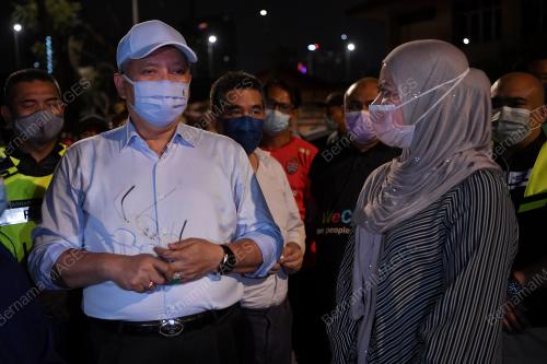 KEBAKARAN PASAR DATO KERAMAT