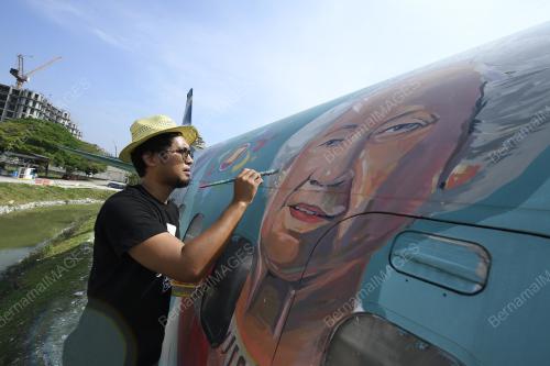 MURAL BOEING 737