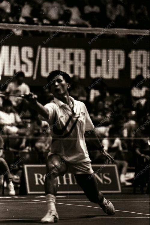 PERTANDINGAN AKHIR THOMAS BADMINTON MALAYSIA INDONESIA