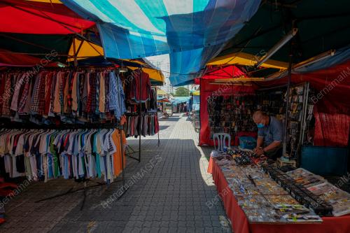SUASANA SEPI GERAI DI CHOW KIT