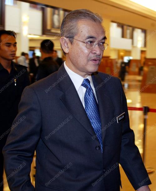 ABDULLAH AHMAD BADAWI