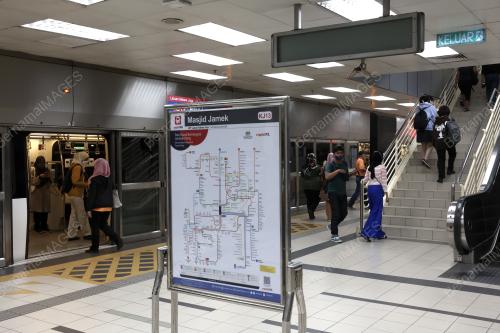 LRT LALUAN KELANA JAYA KEMBALI BEROPERASI