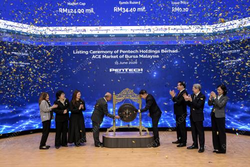 PENTECH HOLDINGS BHD LISTING CEREMONY