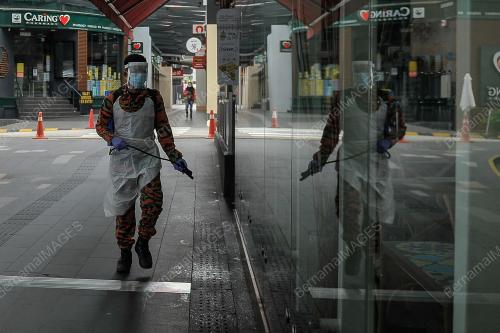 OPERASI SANITASI AWAM C19 SEKITAR BUKIT BINTANG