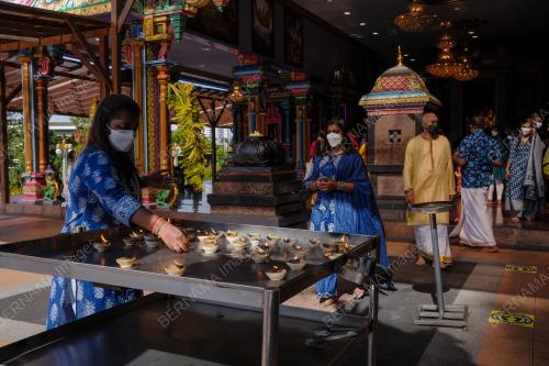 TINJAUAN SAMBUTAN PERAYAAN DEEPAVALI 2021