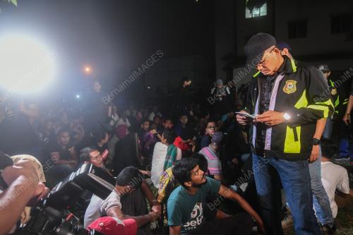 OPERASI PENGUATKUASAAN IMIGRESEN BERSAMA KETUA PENGARAH IMIGRESEN