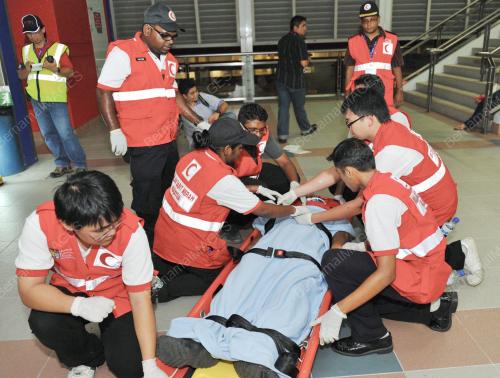 LATIHAN PELAN TINDAKAN KECEMASAN (ERP) PRASARANA