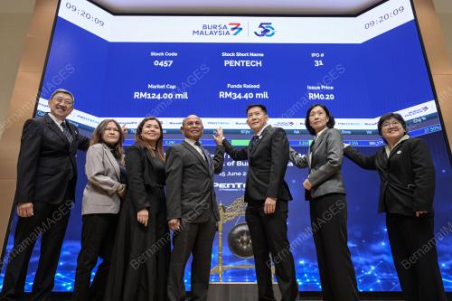 PENTECH HOLDINGS BHD LISTING CEREMONY