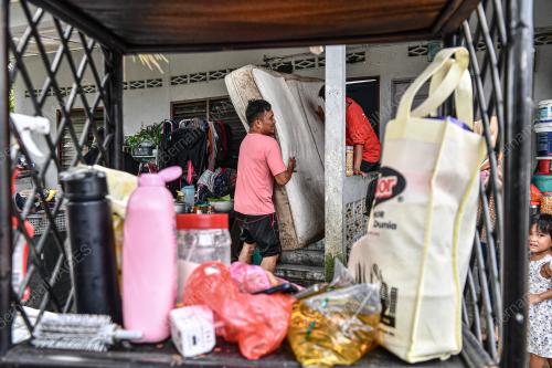 TINJAUAN BANJIR KAMPUNG MELAYU SUBANG