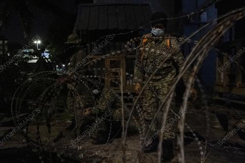 PERINTAH KAWALAN PERGERAKAN DIPERKETATKAN DI PANGSAPURI MERPATI A