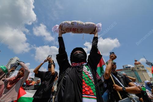 PERHIMPUNAN AMAN ˜FREEDOM FOR PALESTINE'