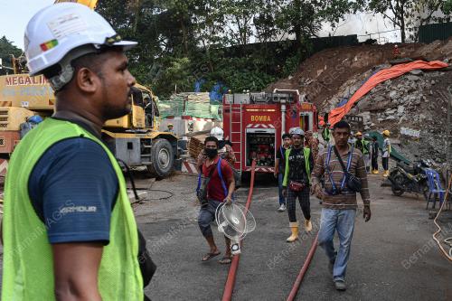 KEBAKARAN TAPAK PEMBINAAN