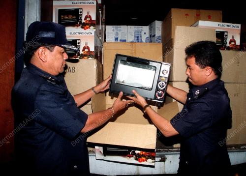 BARANG RAMPASAN ELEKTRIK