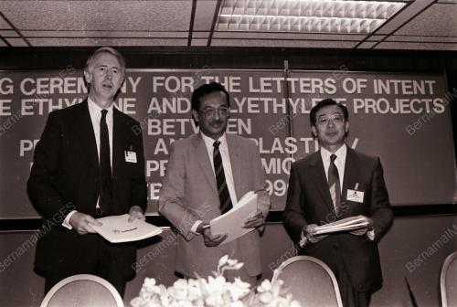 AGREEMENT BETWEEN PETRONAS, BP, AND IDEMITSU