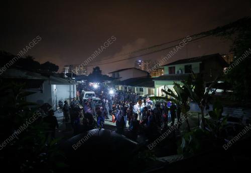 IMIGRESEN SERBU PERKAMPUNGAN SETINGGAN PENDATANG TANPA IZIN DI P