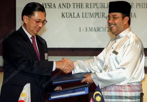 Syed Hamid Albar & Domingo Siazon