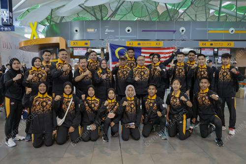 KONTINJEN MALAYSIA BERLEPAS KE SUKAN SEA