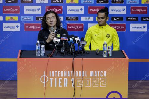 SIDANG MEDIA PRAPERLAWANAN MALAYSIA VS MALDIVES