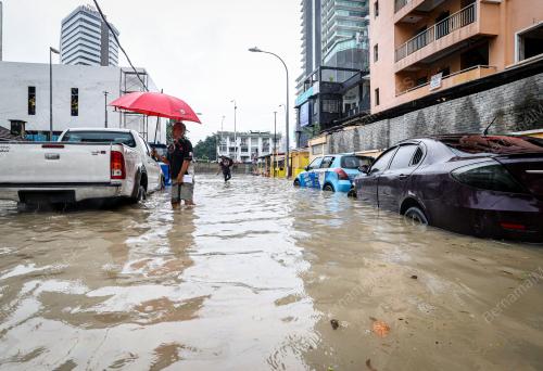 BANJIR KILAT SEKITAR KUALA LUMPUR