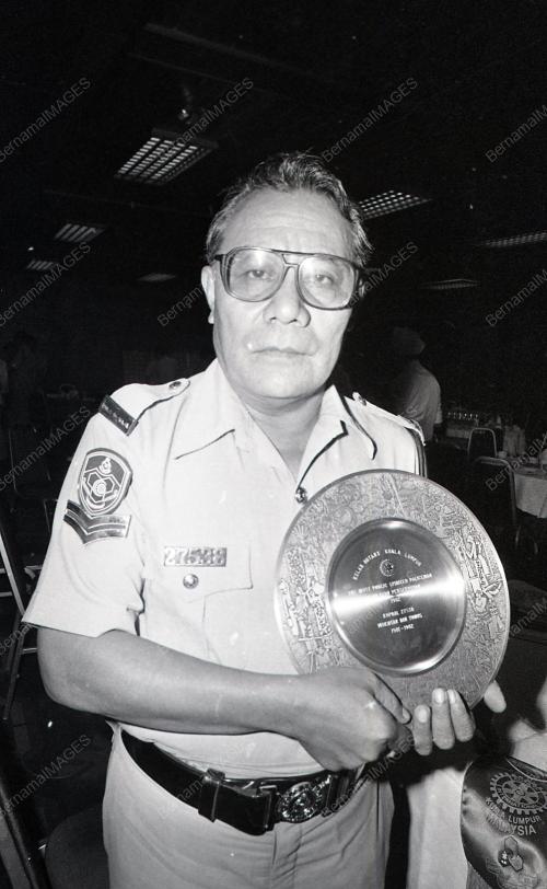 THE MOST SPIRITED POLICEMAN AWARD